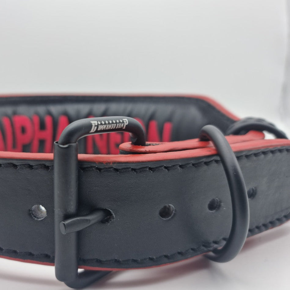 ALPHA NEON® ALPHAK9™ WEIGHTLIFTING BELT DOG COLLAR