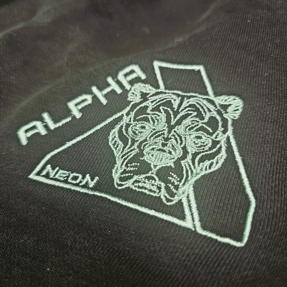 ALPHA NEON® BLACK SHORTS