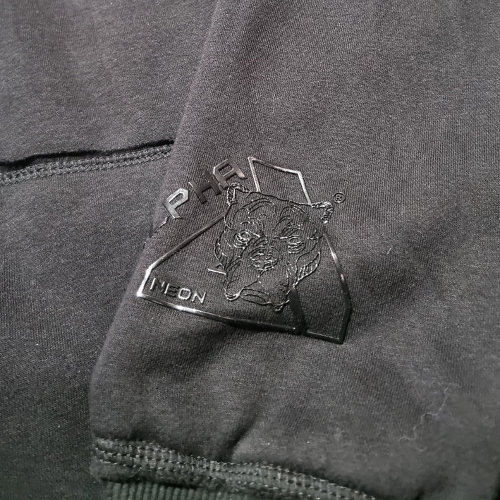 ALPHA NEON®  BLACKOUT ZIP HOODY