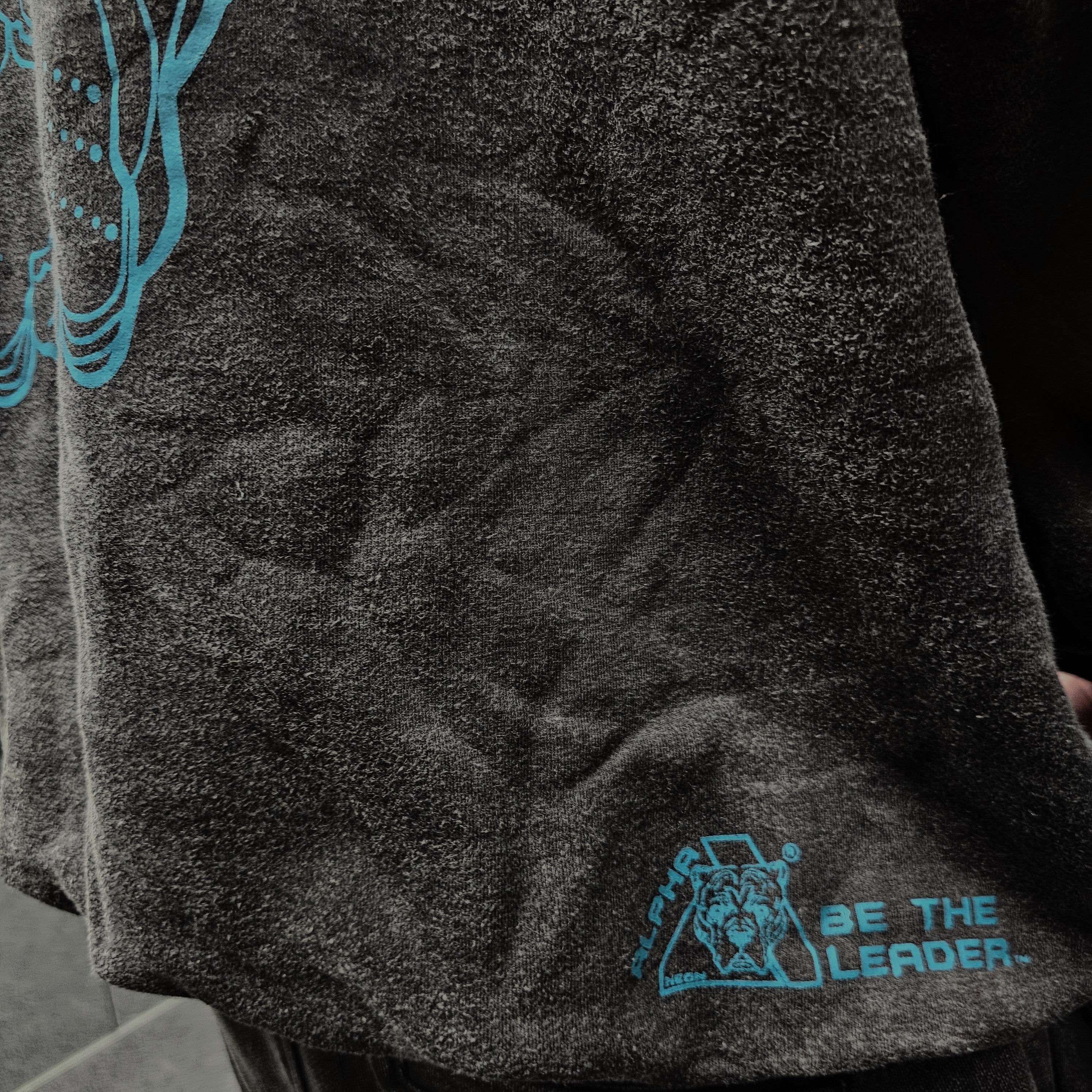 ALPHA NEON® "BIG A" ACIDWASH SWEATSHIRT