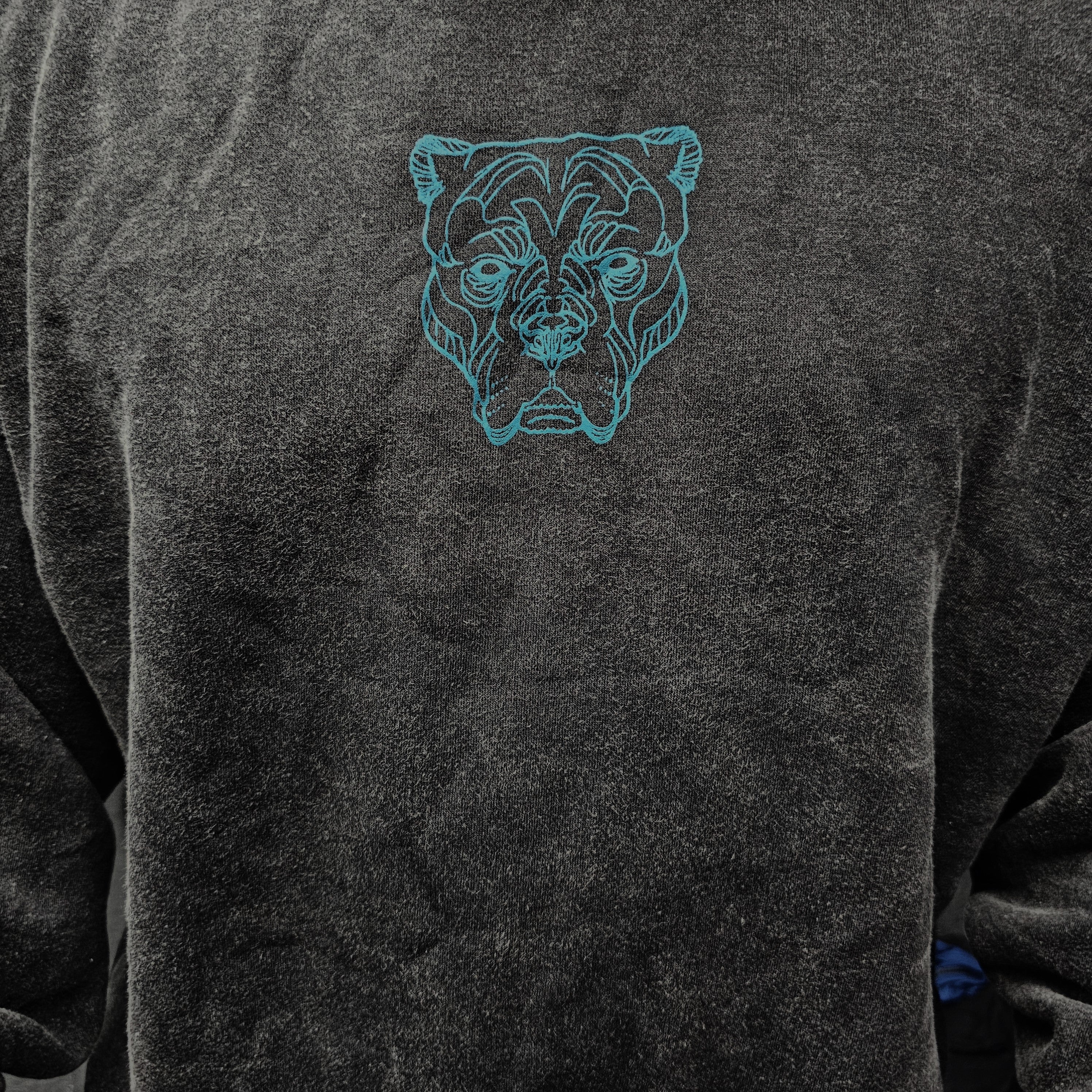 ALPHA NEON® "BIG A" ACIDWASH SWEATSHIRT