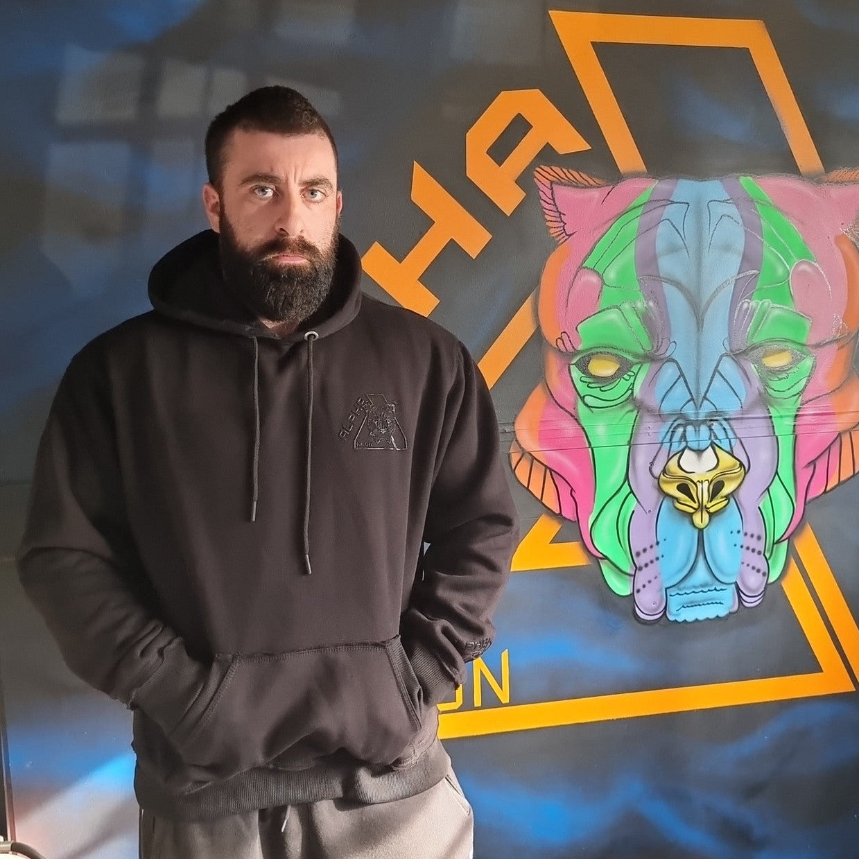 ALPHA NEON® BLACKOUT HOODY