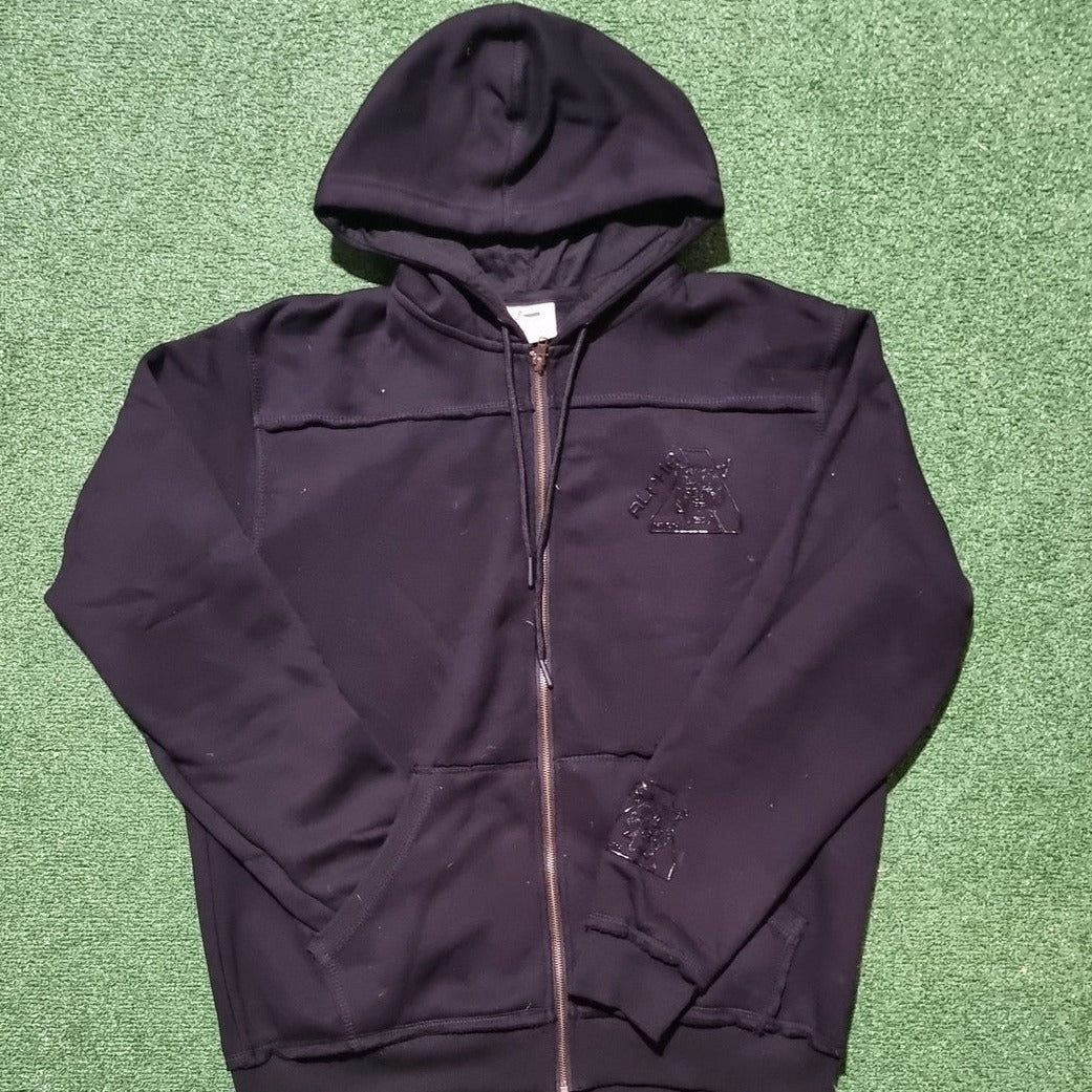 ALPHA NEON®  BLACKOUT ZIP HOODY