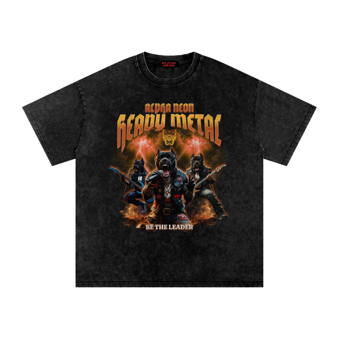 ALPHA NEON® HEAVY METAL TEE