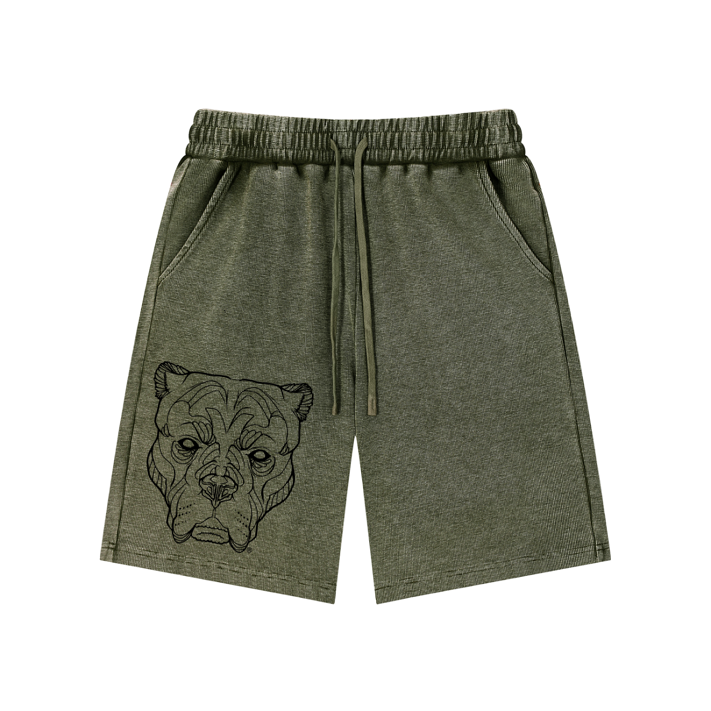 ALPHA NEON® WAFFLE SHORTS