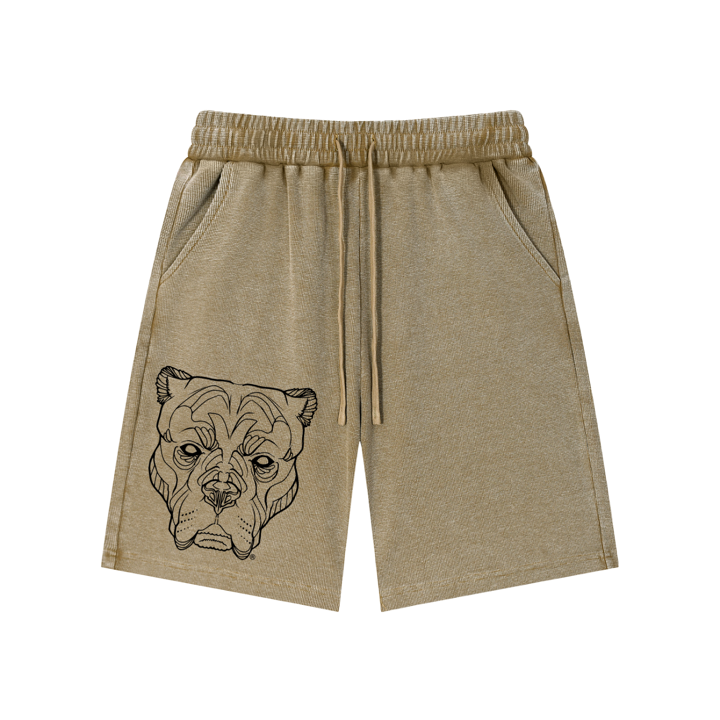 ALPHA NEON® WAFFLE SHORTS