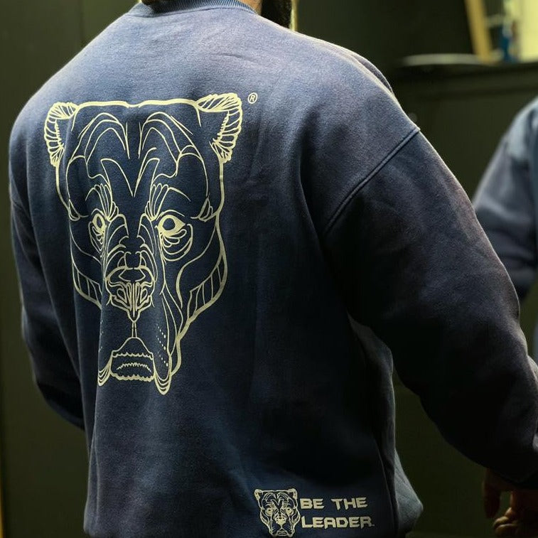 ALPHA NEON® "BIG A" ACIDWASH SWEATSHIRT