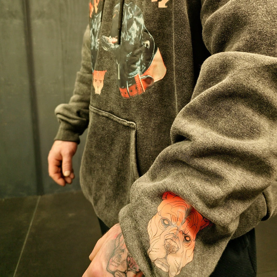 ALPHA NEON® "LEGACY" ACID WASH HOODY