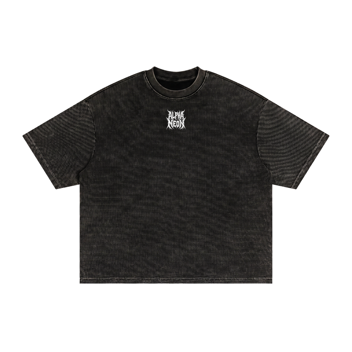 ALPHA NEON® "DEATHBOX" WAFFLE TEE