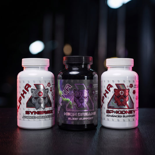 Alpha Daily Health Stack™ | Morning • Evening • Every Day