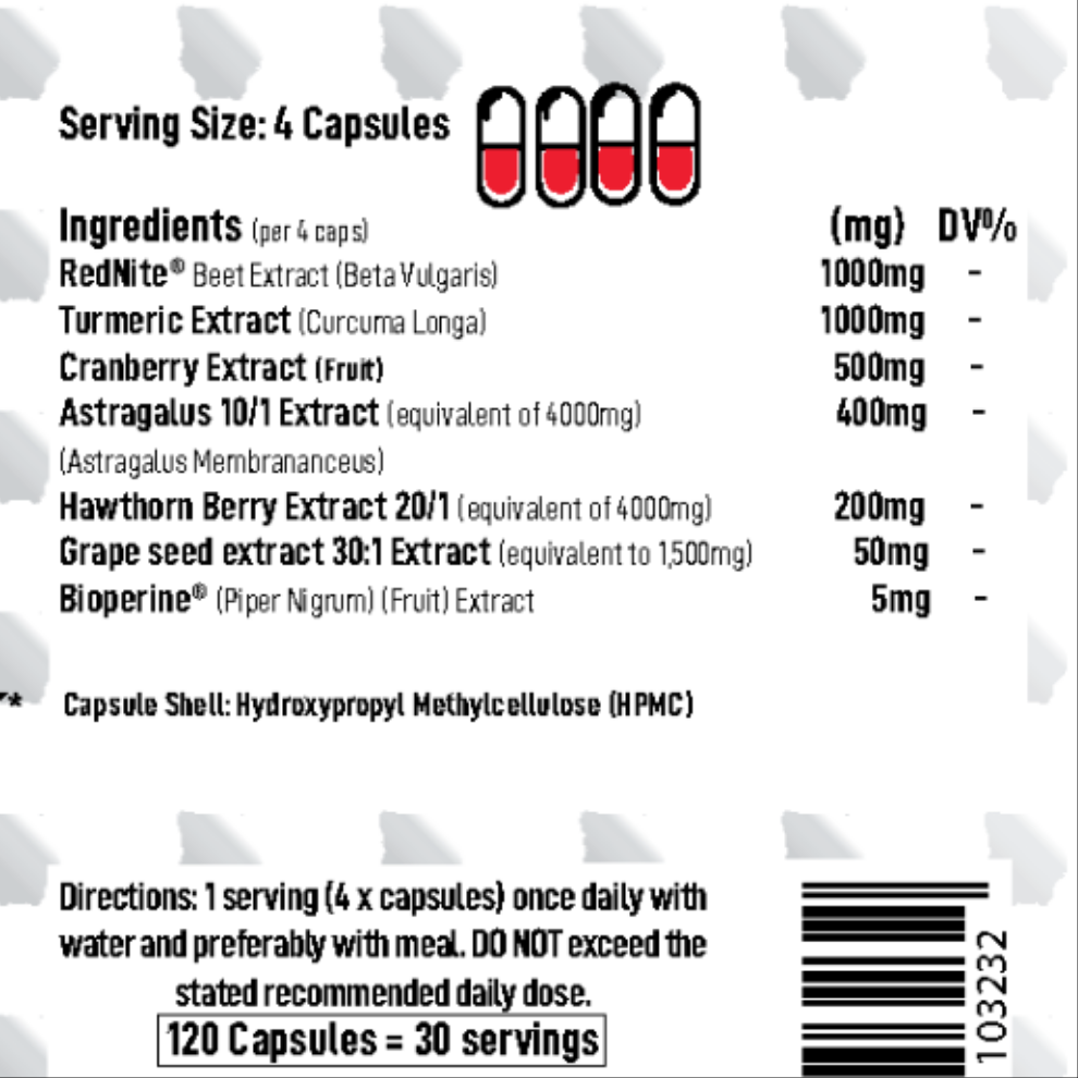 BP & Kidney Support™ | Fully-Dosed Daily Botanical Capsule