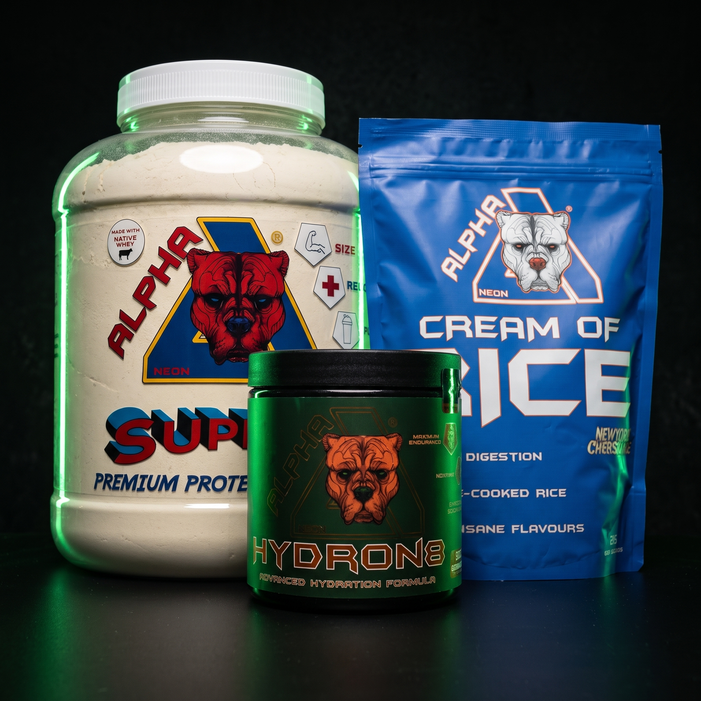 Alpha Core Stack™ | Protein • Carbohydrates • Hydration