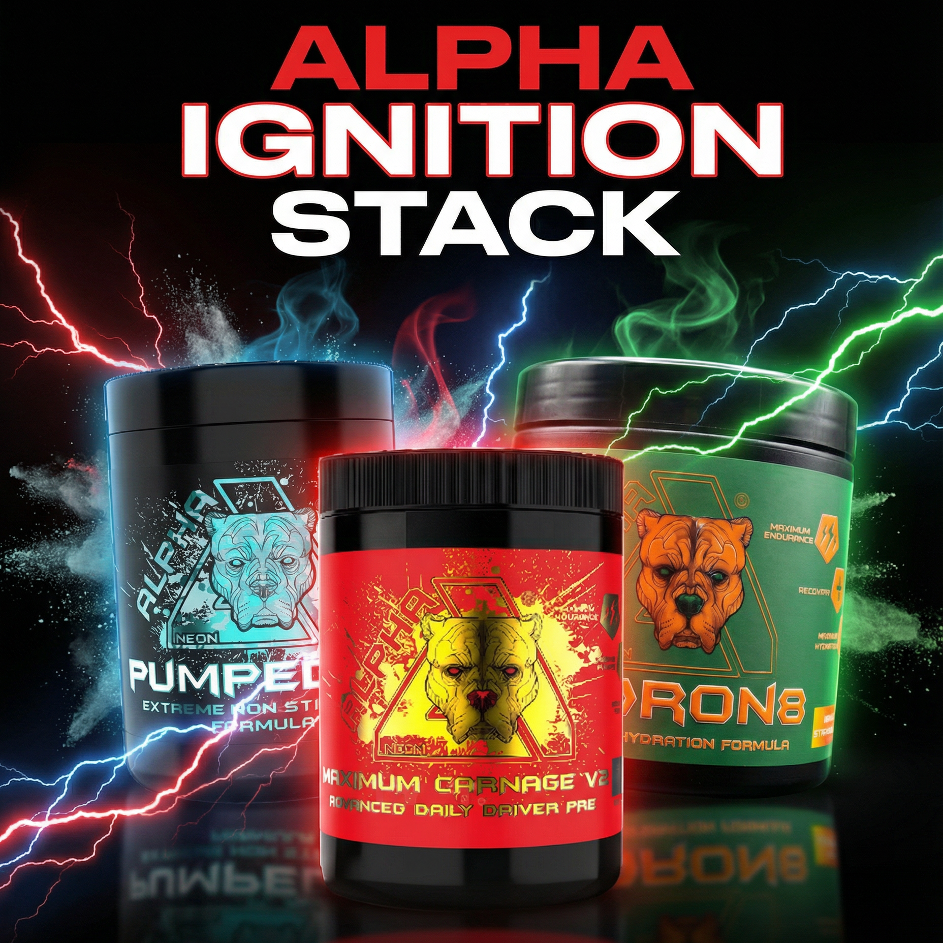 Alpha Ignition Stack™ | Energy • Pumps • Hydration