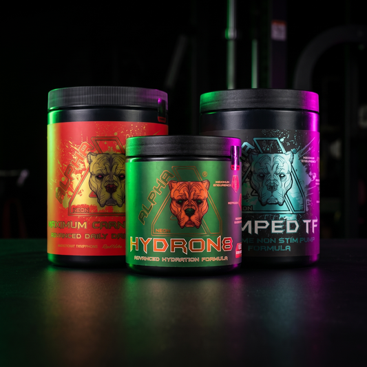 Alpha Ignition Stack™ | Energy • Pumps • Hydration