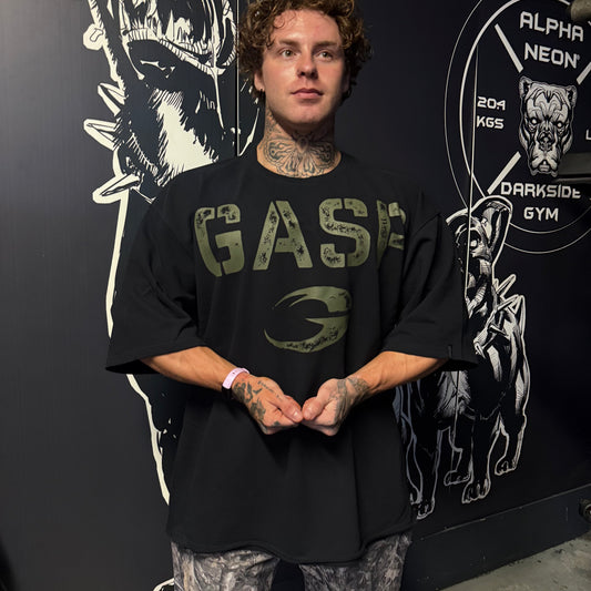 GASP x ALPHA NEON -  HEAVYWEIGHT IRON TEE