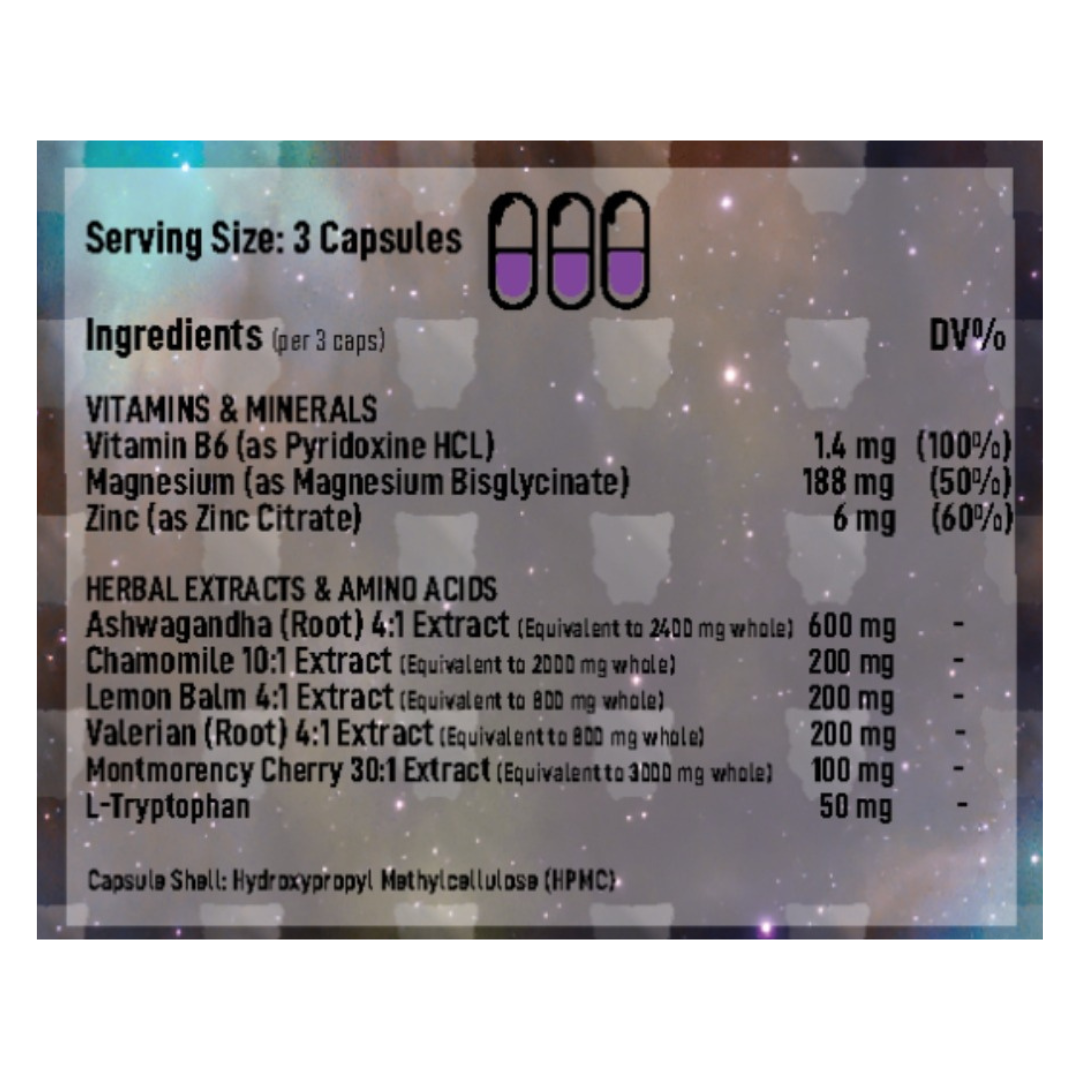 Neon Dreams™ Tablets | Evening Wind-Down Formula