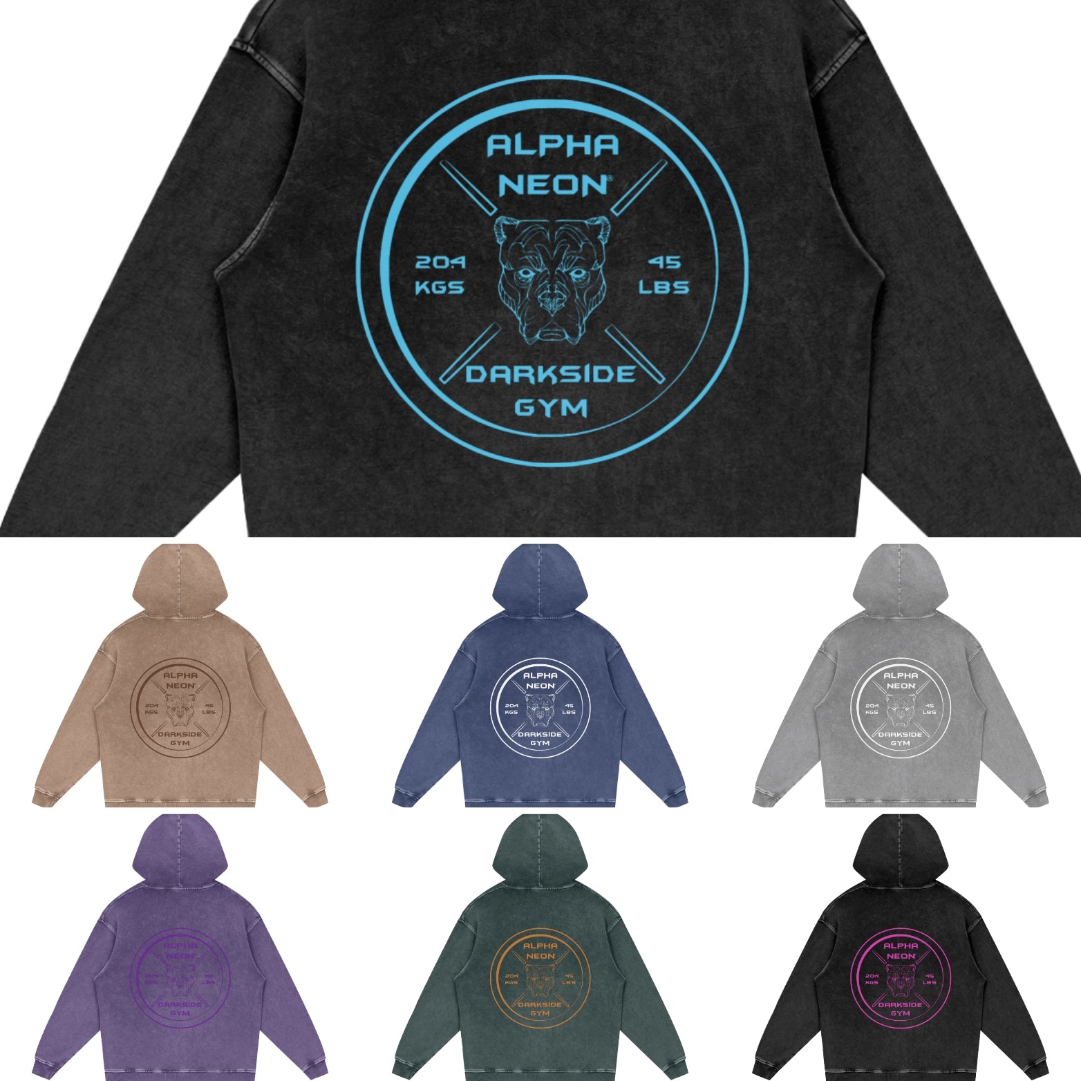 DARKSIDE GYM HOODIE v2