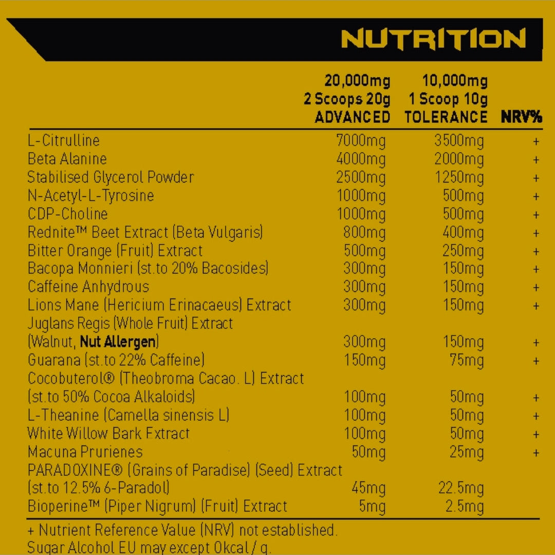 Darkside® Onslaught Ultima™ | Ultra-High Intensity Pre-Workout