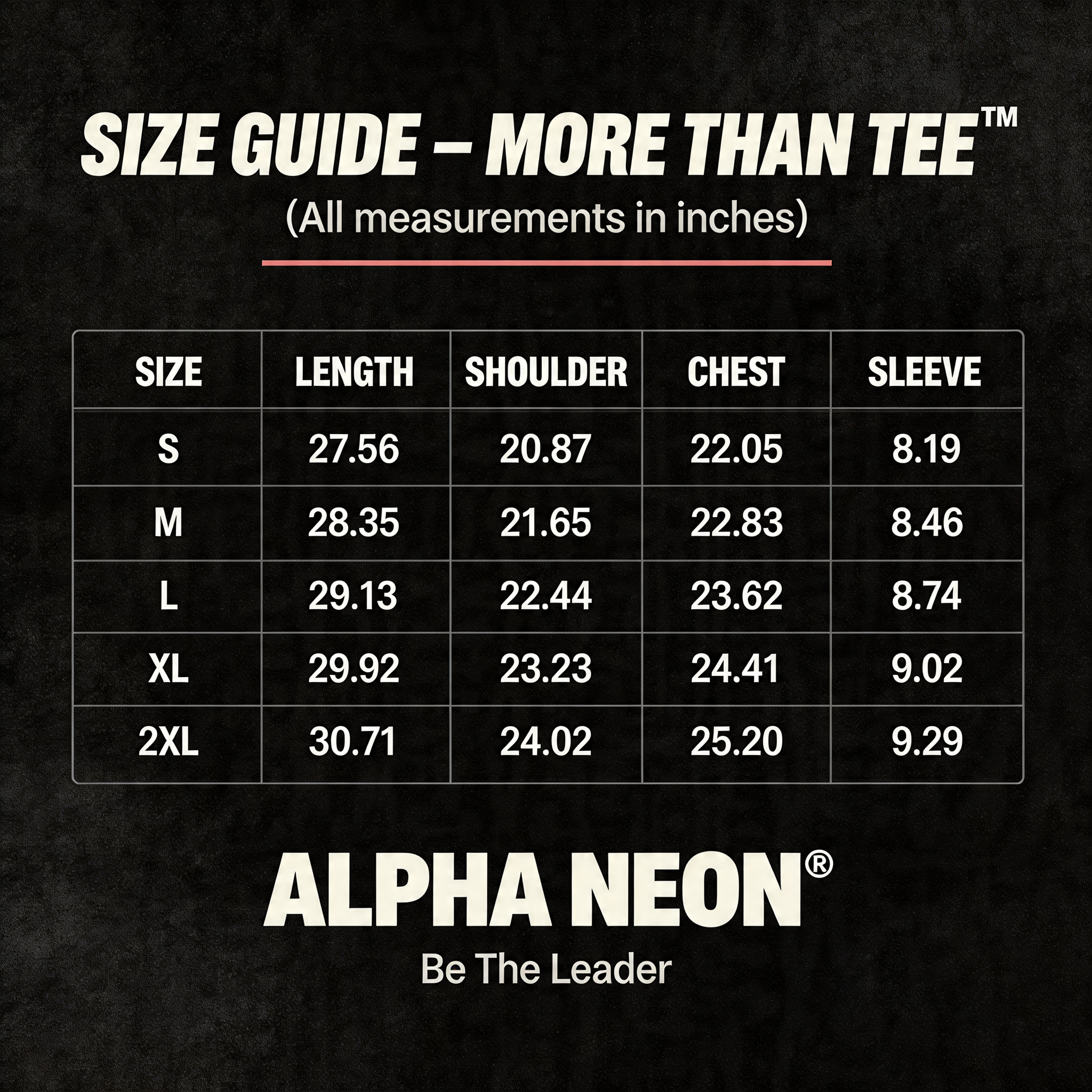ALPHA NEON® MORE THAN TEE