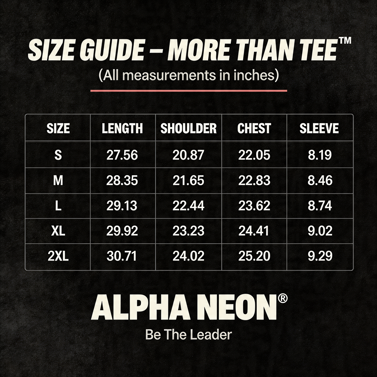ALPHA NEON® MORE THAN TEE